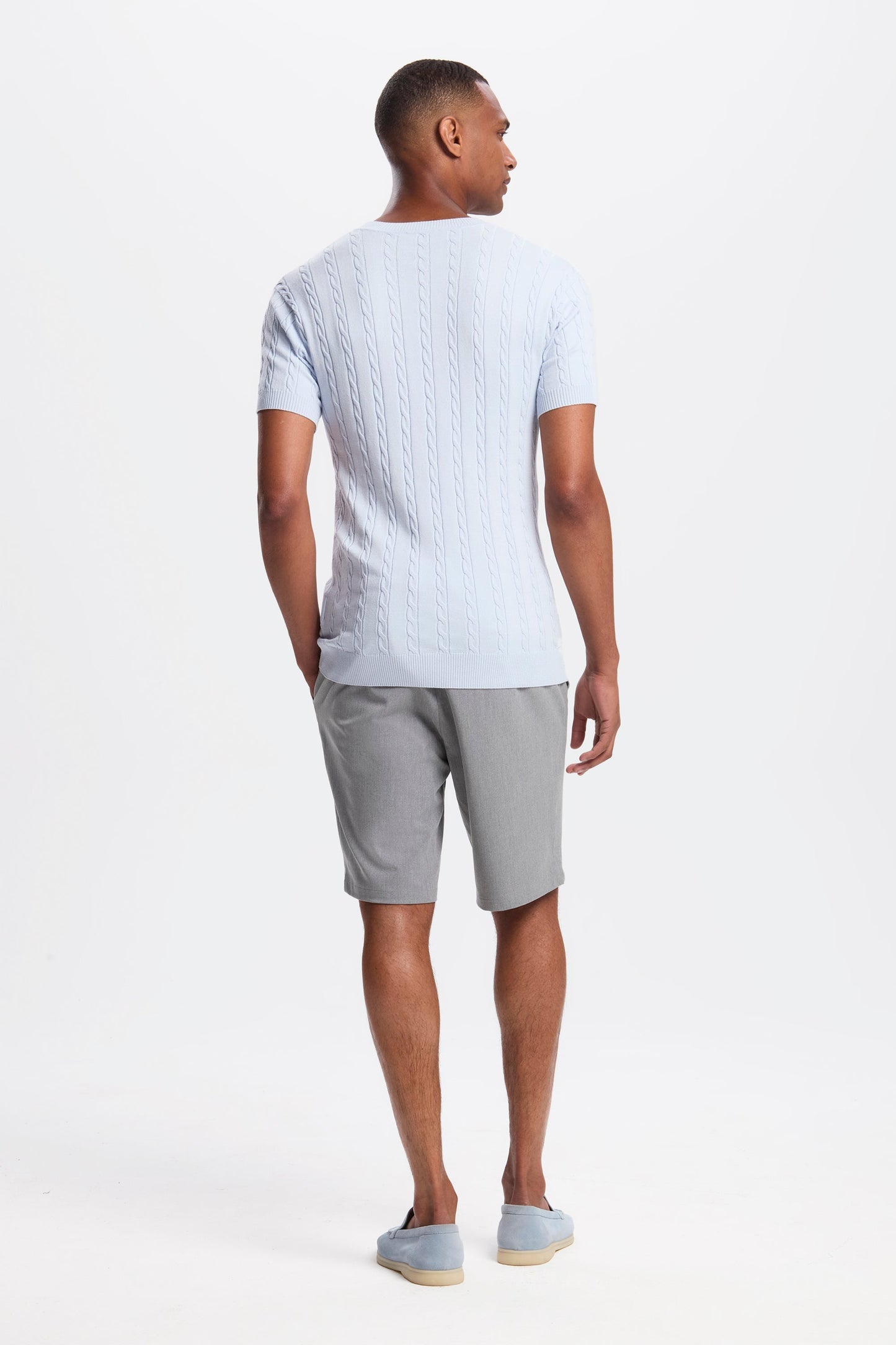 THE CABLE SHORT SLEEVE T-SHIRT
